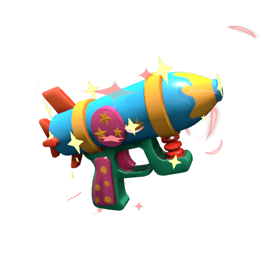 Pop-Gun Rocket Launcher