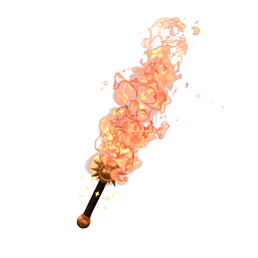 Flame Sakura Blade