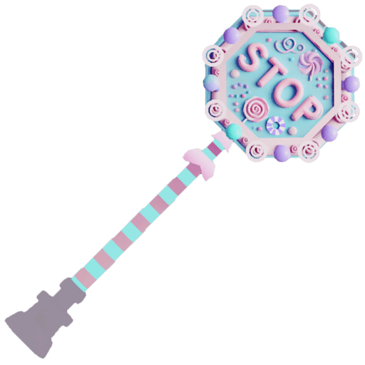 Candy Stop Sign